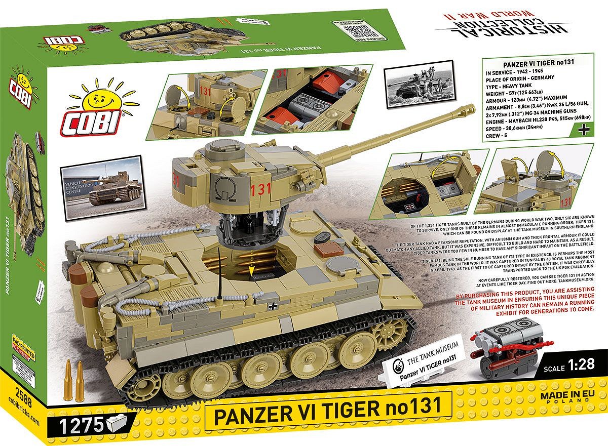 Lego cobi tank tiger 2025